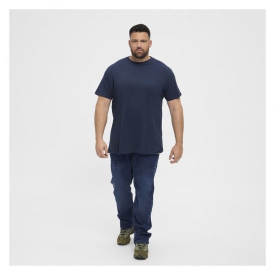 North Latitude Denim 2-Pack T-Shirt Navy Blue - Marškinėliai - Marškinėliai - 2XL-14XL