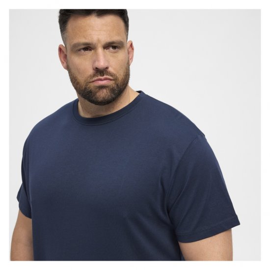North Latitude Denim 2-Pack T-Shirt Navy Blue - Marškinėliai - Marškinėliai - 2XL-14XL