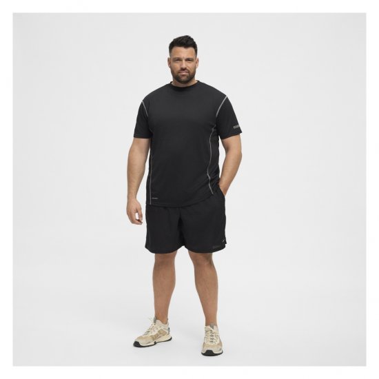 North Latitude Sport Tech T-Shirt Black - Marškinėliai - Marškinėliai - 2XL-14XL