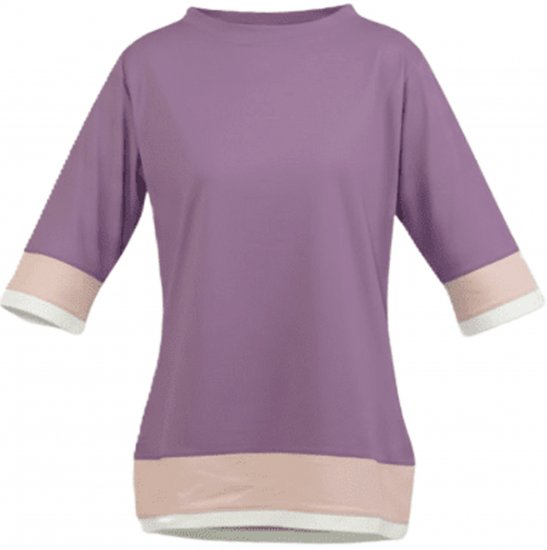 Nora Mikken ANNELI T-Shirt Purple - Marškinėliai - 