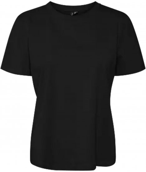 Vero Moda Paulina T-Shirt Black - Marškinėliai - 