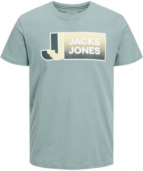 Jack & Jones Logan T-Shirt Grey - Marškinėliai - Marškinėliai - 2XL-14XL