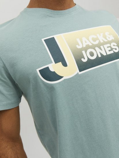 Jack & Jones Logan T-Shirt Grey - Marškinėliai - Marškinėliai - 2XL-14XL