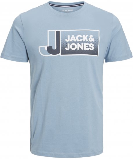 Jack & Jones Logan T-Shirt Turquoise - Marškinėliai - Marškinėliai - 2XL-14XL