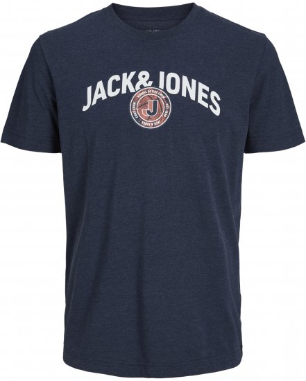 Jack & Jones Ounce T-Shirt Navy - Marškinėliai - Marškinėliai - 2XL-14XL