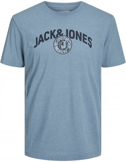 Jack & Jones Ounce Logo T-Shirt Turquoise - Marškinėliai - Marškinėliai - 2XL-14XL
