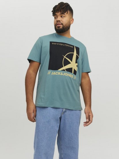 Jack & Jones Conrad T-Shirt Grey - Marškinėliai - Marškinėliai - 2XL-14XL
