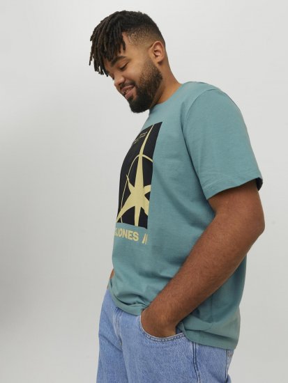 Jack & Jones Conrad T-Shirt Grey - Marškinėliai - Marškinėliai - 2XL-14XL