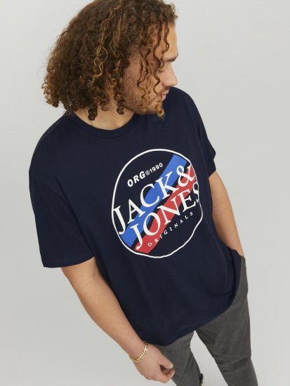 Jack & Jones Codyy T-Shirt Navy - Marškinėliai - Marškinėliai - 2XL-14XL
