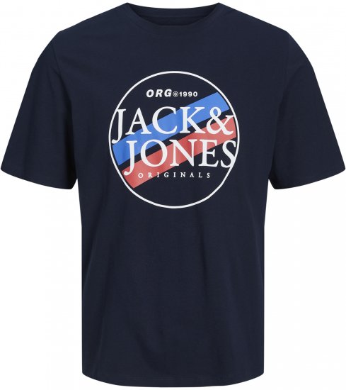 Jack & Jones Codyy T-Shirt Navy - Marškinėliai - Marškinėliai - 2XL-14XL