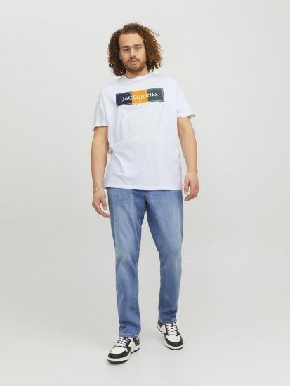 Jack & Jones Codyy T-Shirt White - Marškinėliai - Marškinėliai - 2XL-14XL