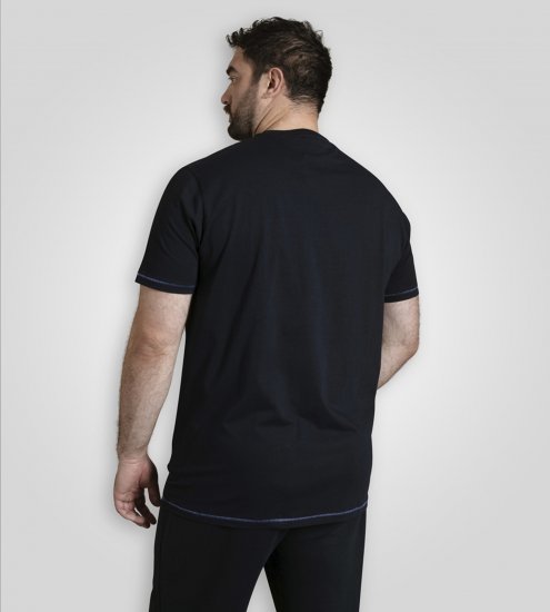 D555 Birkenhead T-Shirt Gas Monkey Garage Navy - Marškinėliai - Marškinėliai - 2XL-14XL