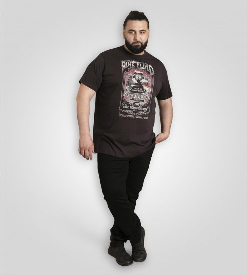 D555 Blackpool T-Shirt Official Pink Floyd Black - Marškinėliai - Marškinėliai - 2XL-14XL