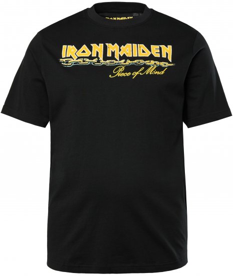 JP1880 Iron Maiden Piece Of Mind T-Shirt Black - Grupės marškinėliai - 