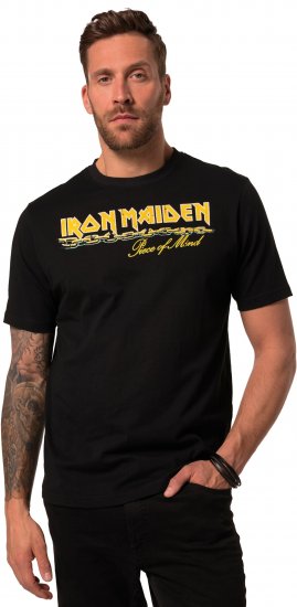 JP1880 Iron Maiden Piece Of Mind T-Shirt Black - Grupės marškinėliai - 