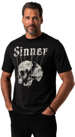 JP1880 T-Shirt Sinner Black - Marškinėliai - Marškinėliai - 2XL-14XL