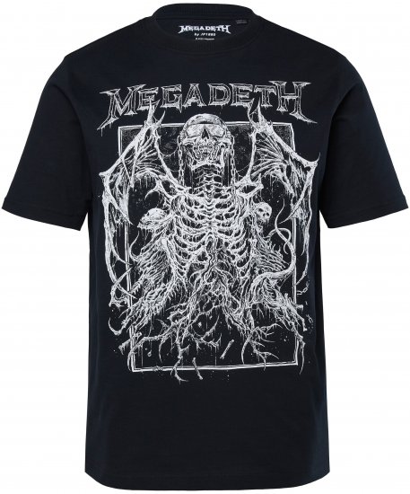 JP1880 Megadeth T-shirt Black - Grupės marškinėliai - 