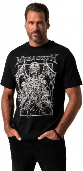 JP1880 Megadeth T-shirt Black - Grupės marškinėliai - 