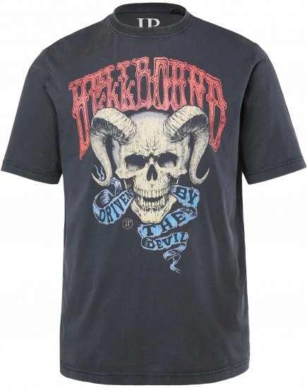 JP1880 T-Shirt Driven By The Devil Black - Marškinėliai - Marškinėliai - 2XL-14XL