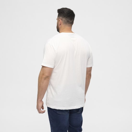 North Latitude T-Shirt O-Neck White TALL - TALL marškinėliai - Marškinėliai Aukštiems Vyrams