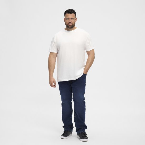 North Latitude T-Shirt O-Neck White TALL - TALL marškinėliai - Marškinėliai Aukštiems Vyrams