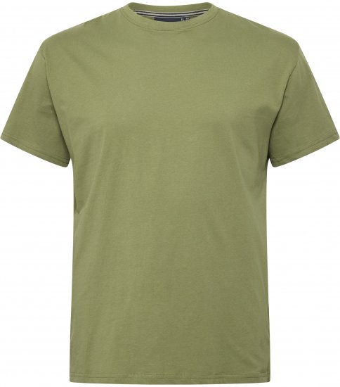 North Latitude T-Shirt O-Neck Olive Green TALL - TALL marškinėliai - Marškinėliai Aukštiems Vyrams
