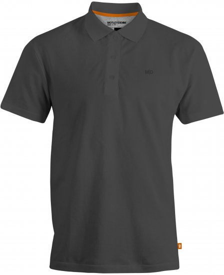 Motley Denim Bratislava Polo Charcoal - Polo marškinėliai - Polo marškinėliai - 2XL-8XL
