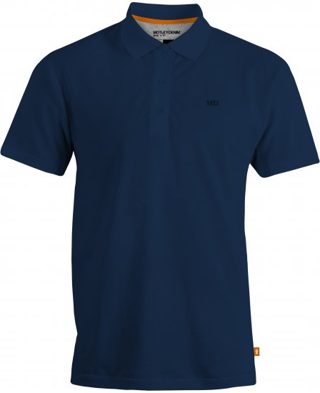 Motley Denim Bratislava Polo Navy - Polo marškinėliai - Polo marškinėliai - 2XL-8XL