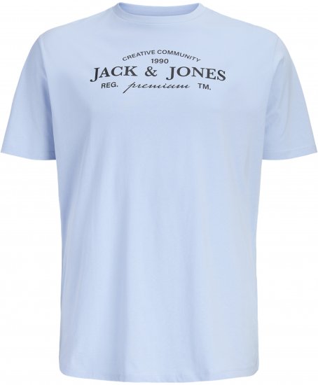 Jack & Jones Kevin Marškinėliai Mėlyni - Marškinėliai - Marškinėliai - 2XL-14XL