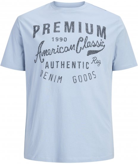 Jack & Jones Alex Marškinėliai Šviesiai Mėlyni - Marškinėliai - Marškinėliai - 2XL-14XL
