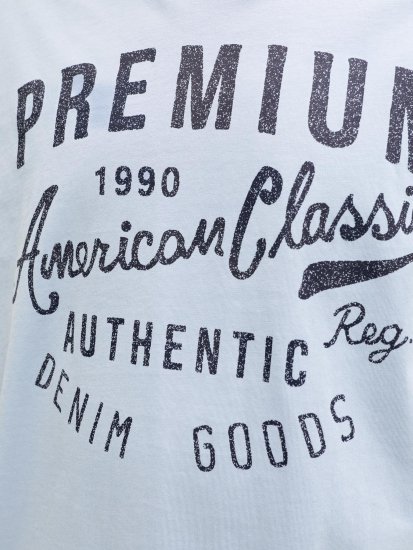 Jack & Jones Alex Marškinėliai Šviesiai Mėlyni - Marškinėliai - Marškinėliai - 2XL-14XL