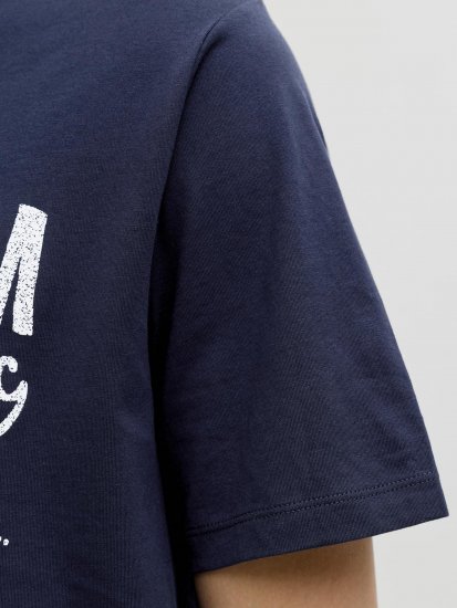 Jack & Jones Alex Marškinėliai Tamsiai Mėlyni - Marškinėliai - Marškinėliai - 2XL-14XL