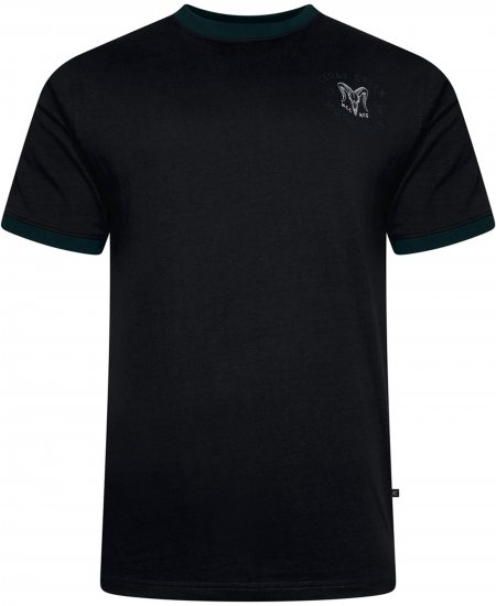 Kam Jeans 5793 Cedar Creek Reverse Print Tee Black - Marškinėliai - Marškinėliai - 2XL-14XL