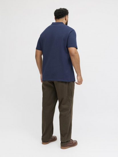 Jack & Jones College Logo Short Sleeve Polo Shirt Blue - Polo marškinėliai - Polo marškinėliai - 2XL-8XL