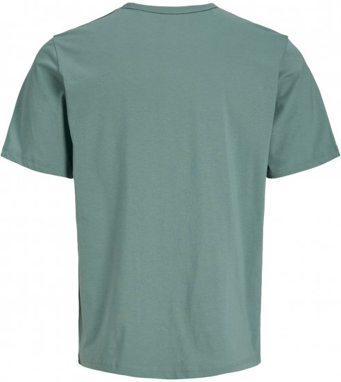 Jack & Jones College Logo Crew Neck T-Shirt Turquoise - Marškinėliai - Marškinėliai - 2XL-14XL