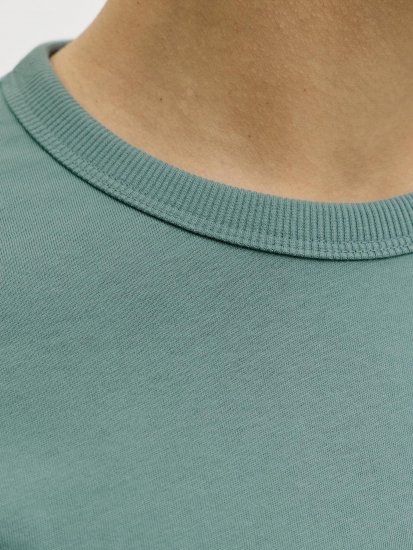 Jack & Jones College Logo Crew Neck T-Shirt Turquoise - Marškinėliai - Marškinėliai - 2XL-14XL