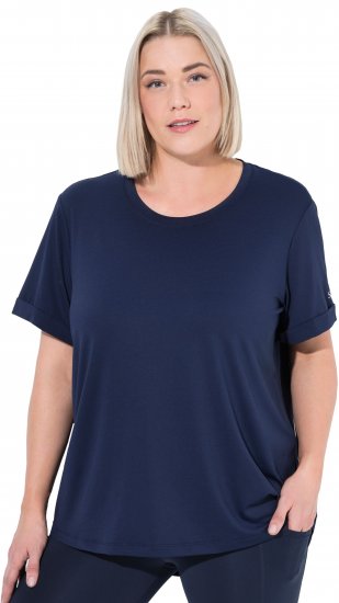 Ulla Popken UPF 50 Quick Drying Tee Navy - Marškinėliai - 