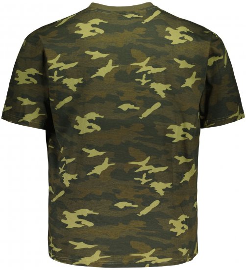 Big Bones X2175 Camo T-Shirt Green - Marškinėliai - Marškinėliai - 2XL-14XL