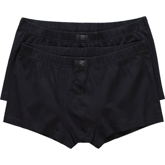 JP1880 Boxershorts OEKO-TEX 2-Pack Black - Apatinis trikotažas ir plaukimo apranga - Apatinis trikotažas - 2XL-8XL