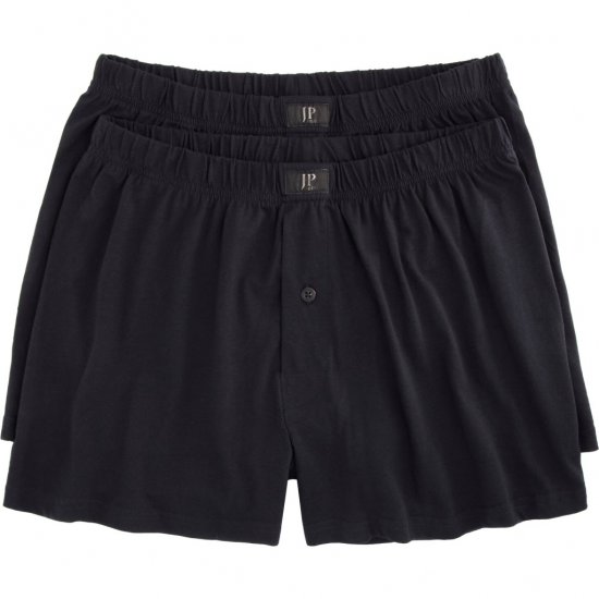 JP1880 Boxers OEKO-TEX Soft Stretch Black - Apatinis trikotažas ir plaukimo apranga - Apatinis trikotažas - 2XL-8XL