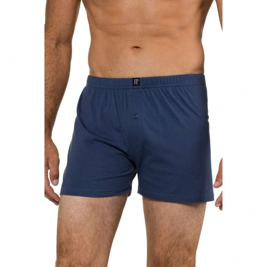 JP1880 Boxershorts OEKO-TEX Soft Stretch Blue - Apatinis trikotažas ir plaukimo apranga - Apatinis trikotažas - 2XL-8XL