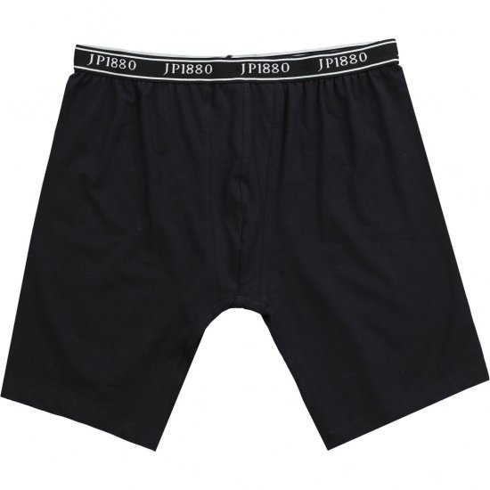 JP1880 Boxers Flexnamic OEKO-TEX Long Black - Apatinis trikotažas ir plaukimo apranga - Apatinis trikotažas - 2XL-8XL