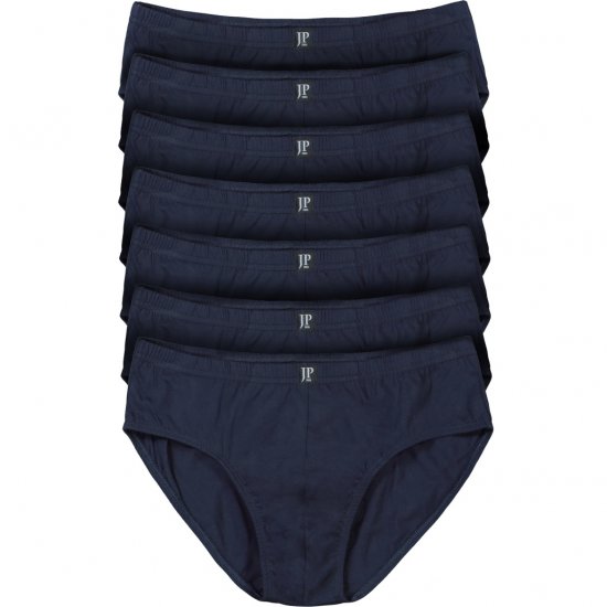 JP1880 Briefs OEKO-TEX 7-Pack Blue - Apatinis trikotažas ir plaukimo apranga - Apatinis trikotažas - 2XL-8XL