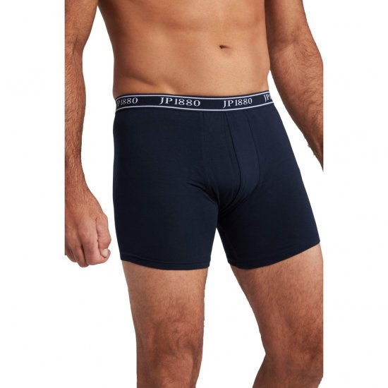 JP1880 Boxershorts FLEXNAMIC 2-Pack Dark Navy - Apatinis trikotažas ir plaukimo apranga - Apatinis trikotažas - 2XL-8XL