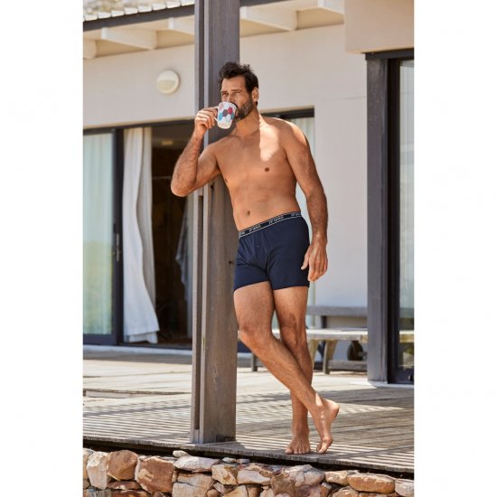 JP1880 Boxershorts FLEXNAMIC 2-Pack Blue - Apatinis trikotažas ir plaukimo apranga - Apatinis trikotažas - 2XL-8XL