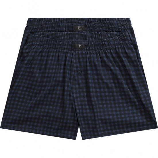 JP1880 Boxershorts OEKO-TEX 2-Pack Navy - Apatinis trikotažas ir plaukimo apranga - Apatinis trikotažas - 2XL-8XL