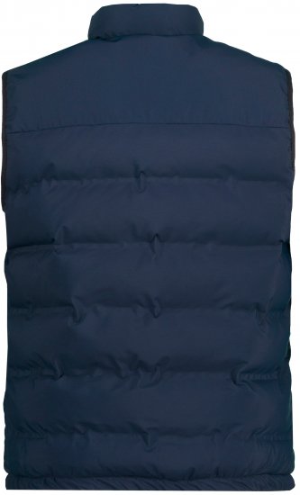 JP1880 Quilted Gilet Stand-up Collar Navy - Didelės vyriškos striukės - Didelės vyriškos striukės