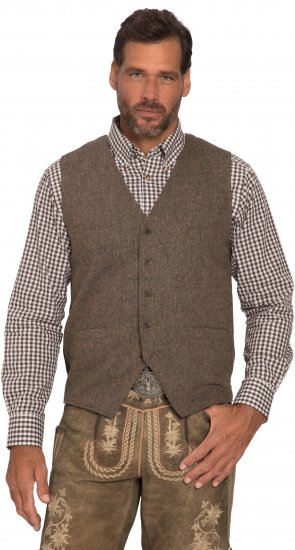 JP1880 Vest Tweed Wool Blend Traditional Light Brown - Šventinė apranga - Šventinė apranga – Švęsti stilingai ir patogiai