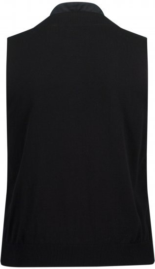 JP1880 Velvet Vest Traditional Black - Didelių dydžių drabužiai - Didelių dydžių rūbai vyrams