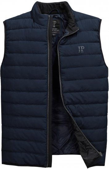 JP1880 Quilted Vest Techno Down Padding Navy - Didelės vyriškos striukės - Didelės vyriškos striukės
